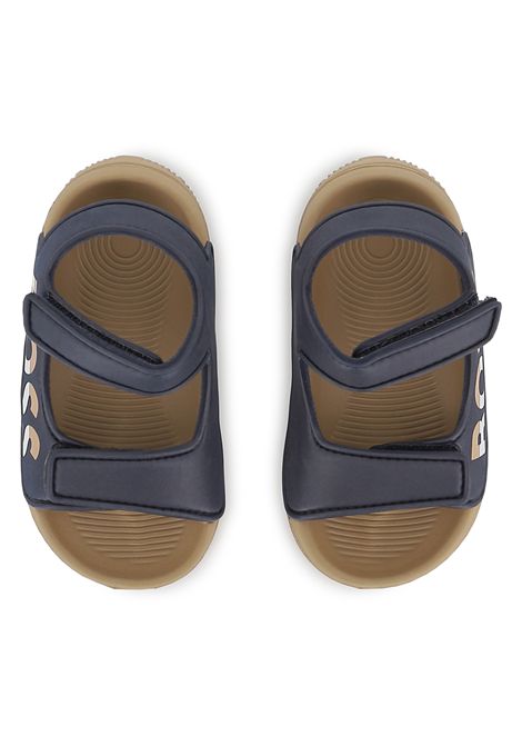 Sandali con logo HUGO BOSS KIDS | J52821849